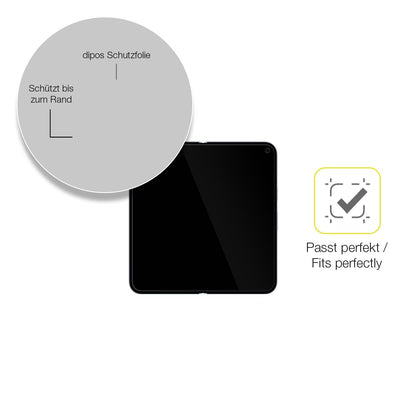 2x 3D Full Cover Schutzfolie für Google Pixel 10 Pro Fold Innenseite