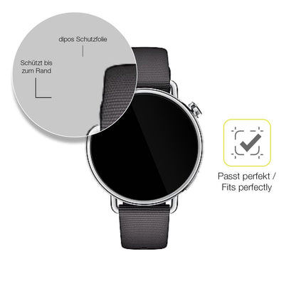 2x 3D Full Cover Schutzfolie für Xiaomi Watch S4 41mm