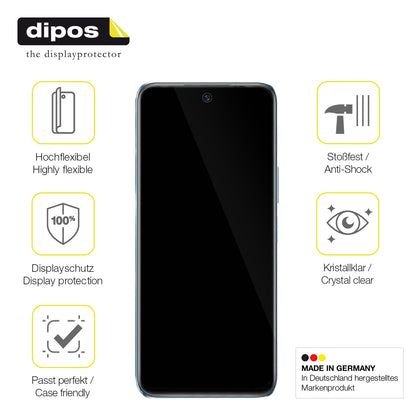 2x 3D Full Cover Schutzfolie für Infinix Hot 20S