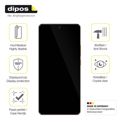 2x 3D Full Cover Schutzfolie für Realme GT5 Pro