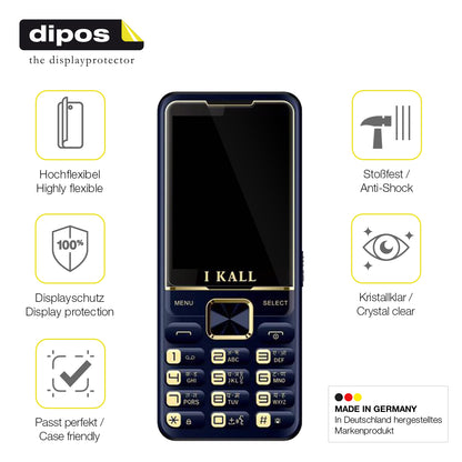 2x 3D Full Cover Schutzfolie für I Kall K20 Pro