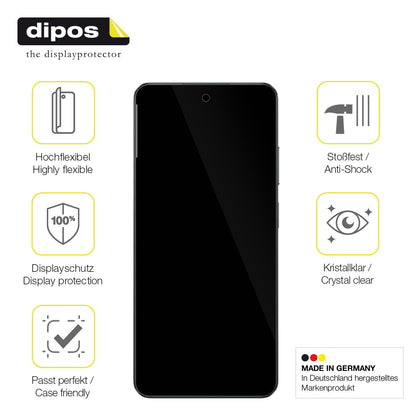 2x 3D Full Cover Schutzfolie für Realme P3 Lite