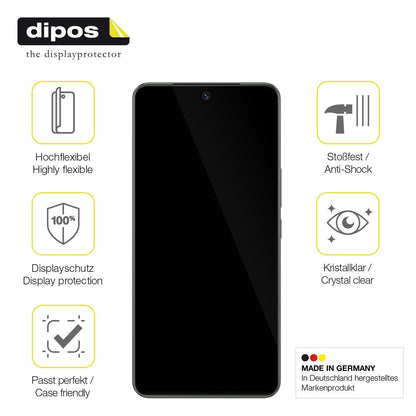 2x 3D Full Cover Schutzfolie für Vivo V30 Lite
