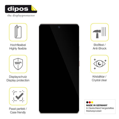 2x 3D Full Cover Schutzfolie für ZTE Axon 50 5G
