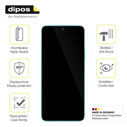 2x 3D Full Cover Schutzfolie für Honor 90 Lite