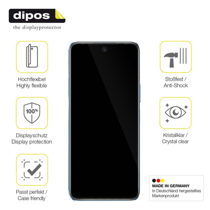 2x 3D Full Cover Schutzfolie für Infinix Hot 20S