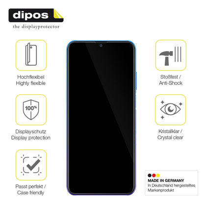 2x 3D Full Cover Schutzfolie für Ulefone Note 12P