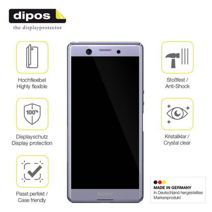 2x 3D Full Cover Schutzfolie für Sony Xperia Ace SO-02L