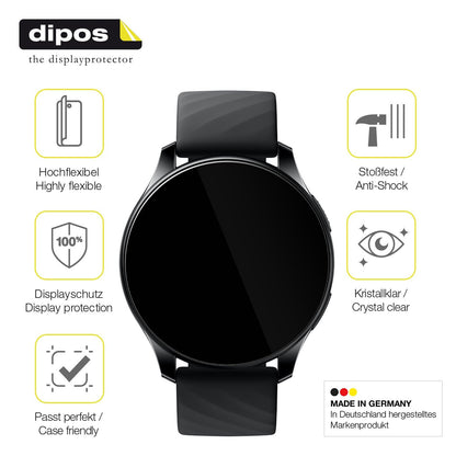 2x 3D Full Cover Schutzfolie für OnePlus Nord Smartwatch