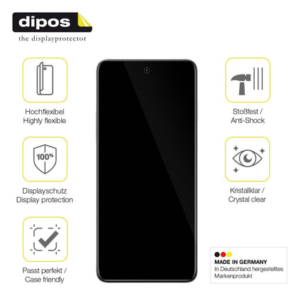 3x 3D Full Cover Schutzfolie für Motorola Moto E32S