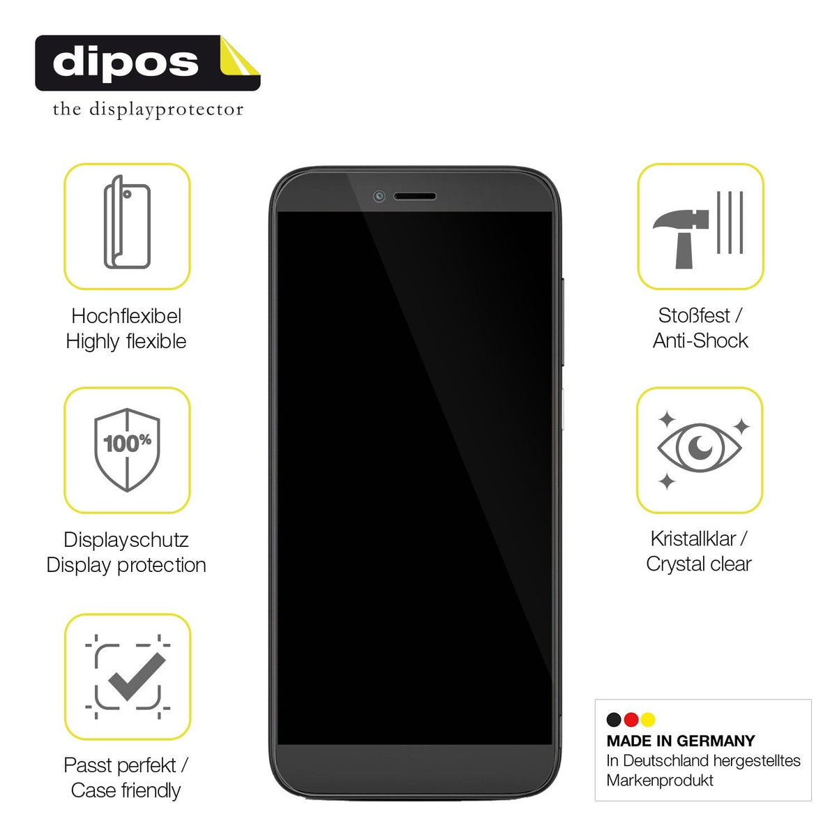 3x 3D Full Cover Schutzfolie für Coolpad Legacy SR