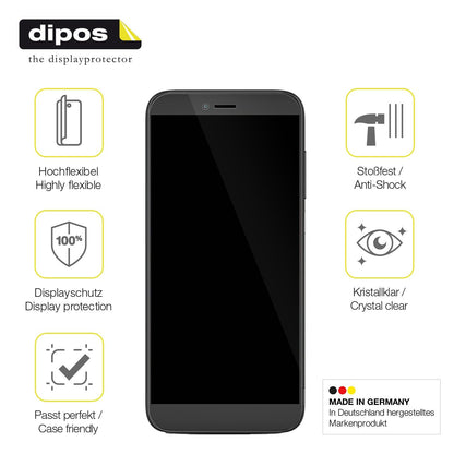 3x 3D Full Cover Schutzfolie für Coolpad Legacy SR