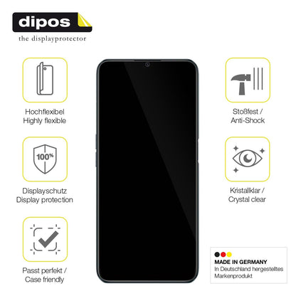 3x 3D Full Cover Schutzfolie für Realme C31