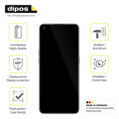 2x 3D Full Cover Schutzfolie für OnePlus Nord CE 2 5G