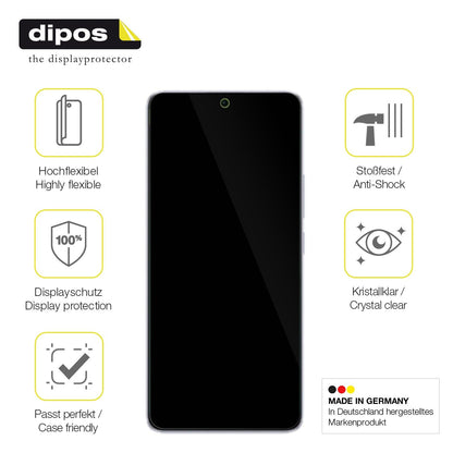 2x 3D Full Cover Schutzfolie für Xiaomi Redmi Note 13 Pro 5G