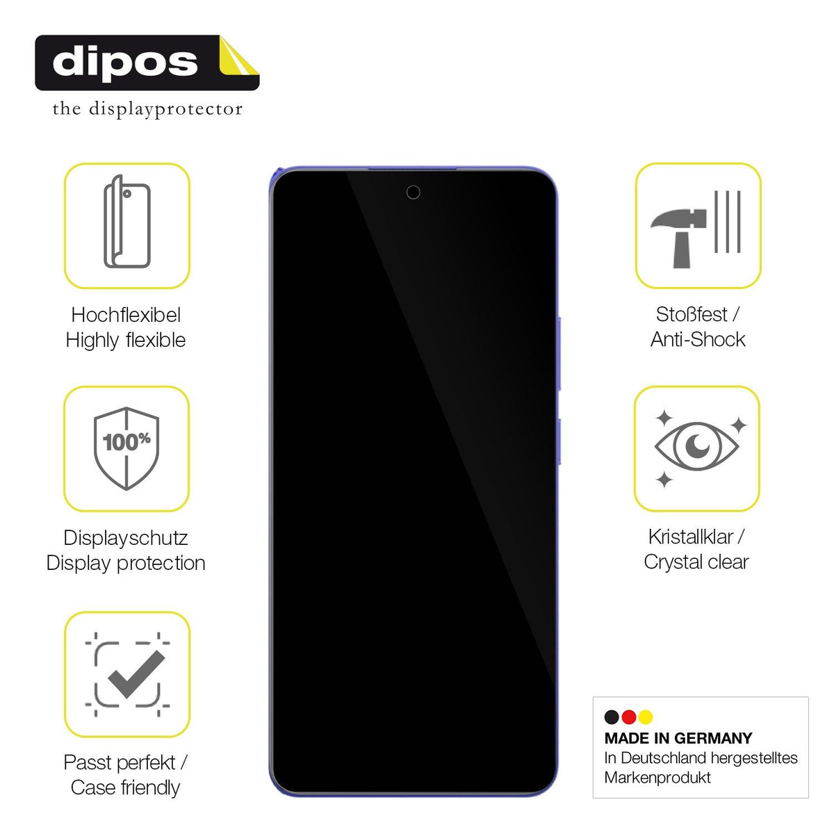 2x 3D Full Cover Schutzfolie für Realme P1 Speed