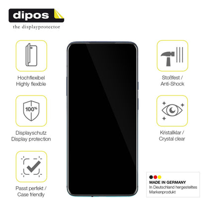 2x 3D Full Cover Schutzfolie für OnePlus 7T Pro