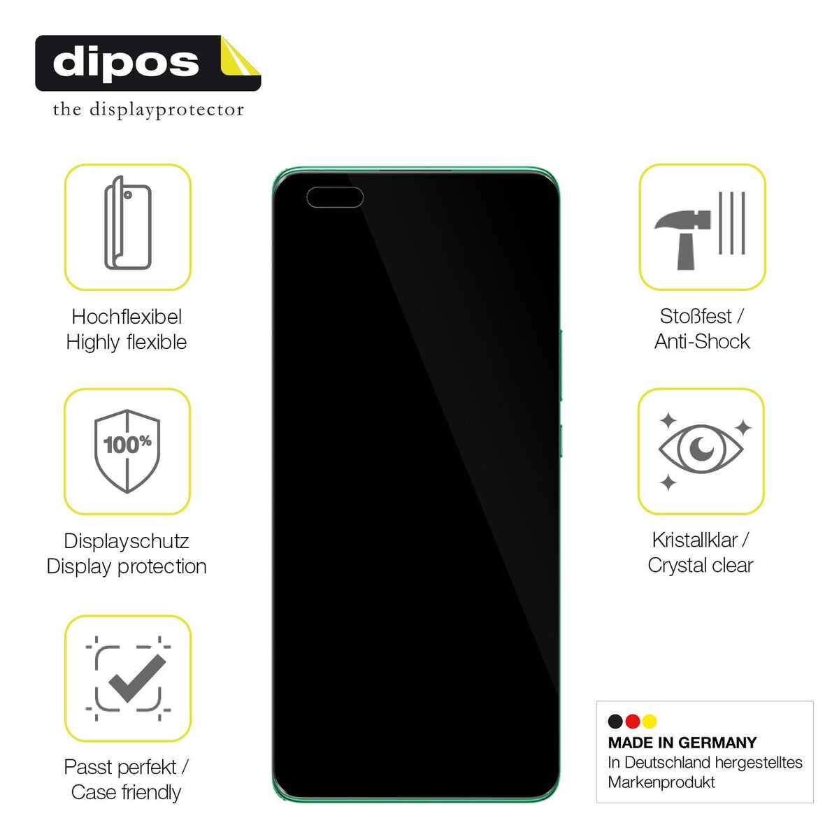 2x 3D Full Cover Schutzfolie für Huawei Nova 11 Pro