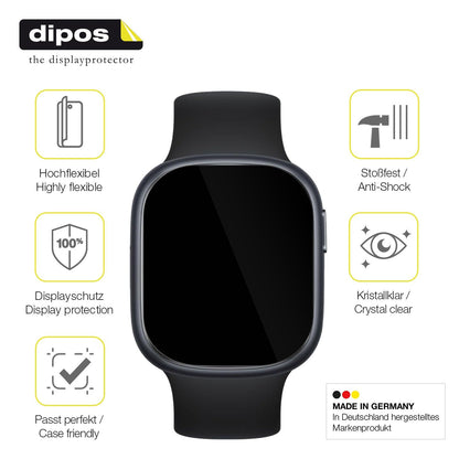 2x 3D Full Cover Schutzfolie für Honor Watch 4