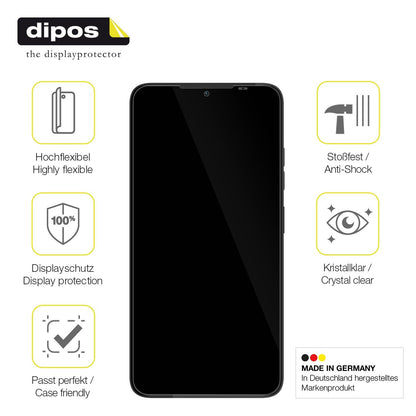 2x 3D Full Cover Schutzfolie für I Kall Z16 Pro