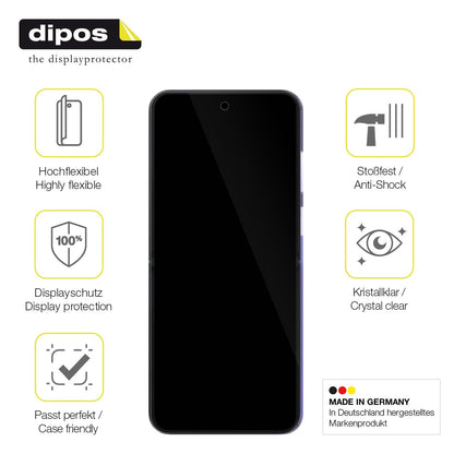 2x 3D Full Cover Schutzfolie für Xiaomi Mix Flip 2