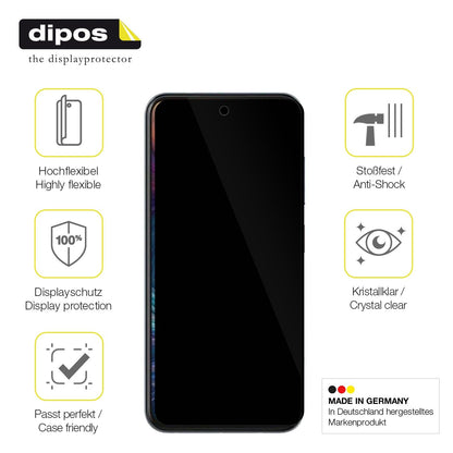 2x 3D Full Cover Schutzfolie für ZTE Axon 70
