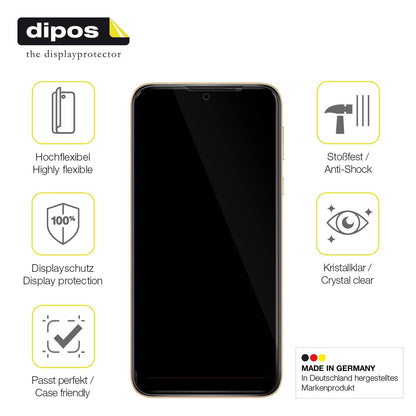 2x 3D Full Cover Schutzfolie für Wiko Y81