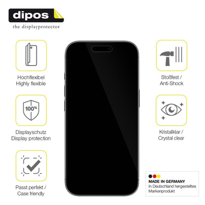 2x 3D Full Cover Schutzfolie für Apple iPhone 17