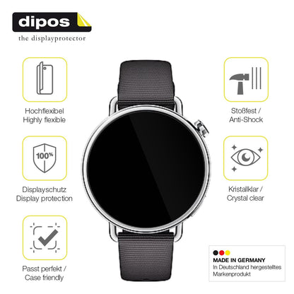 2x 3D Full Cover Schutzfolie für Xiaomi Watch S4 41mm
