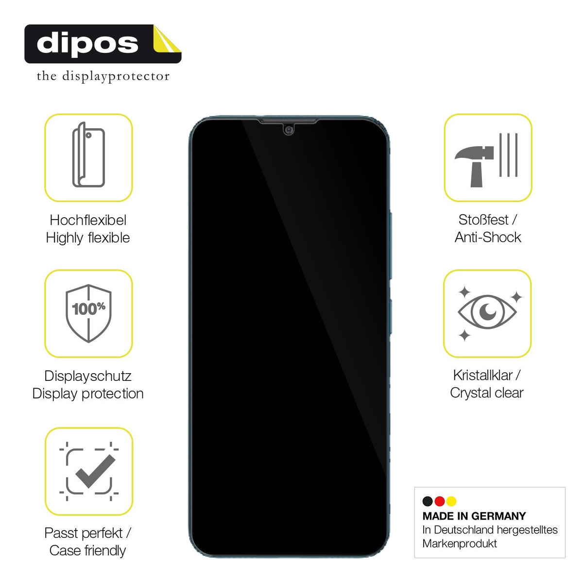 1x 3D Full Cover Schutzfolie für Coolpad Cool 20