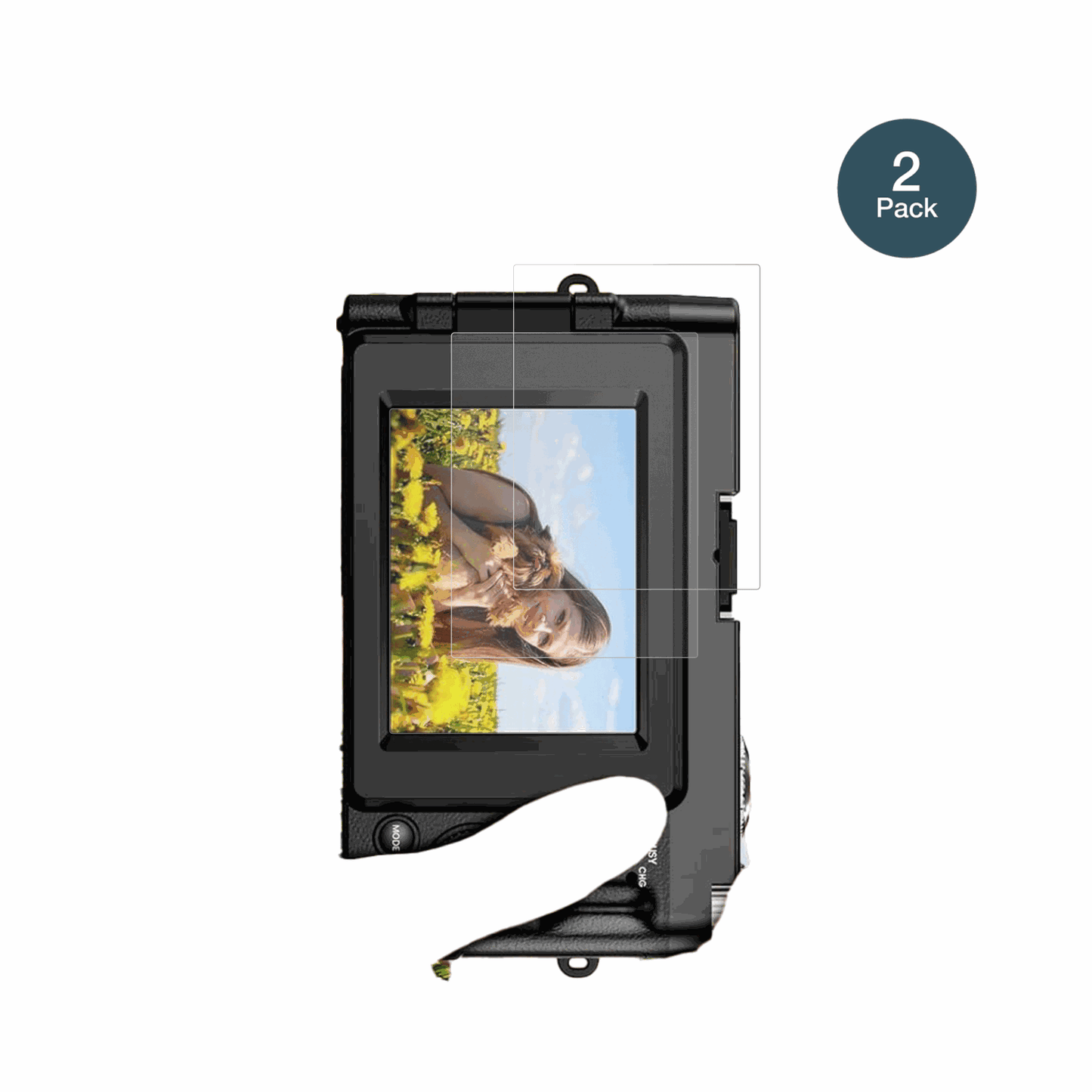 AboobuDigitalkamera 4K 48MP 3 Zoll mit aufgebrachter dipos Panzerfolie, die lästige Fingerabdrücke minimiert
