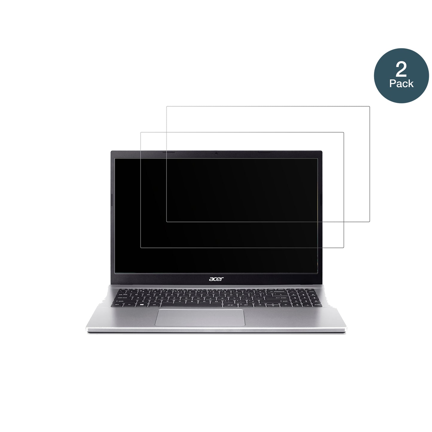 AcerAspire 3 mit aufgebrachter dipos Panzerfolie, die lästige Fingerabdrücke minimiert