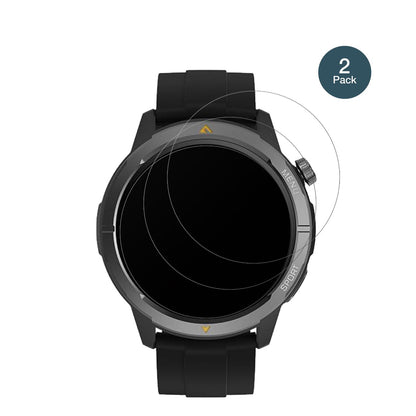 AGMLegion Watch 1.43 Zoll mit aufgebrachter dipos Panzerfolie, die lästige Fingerabdrücke minimiert