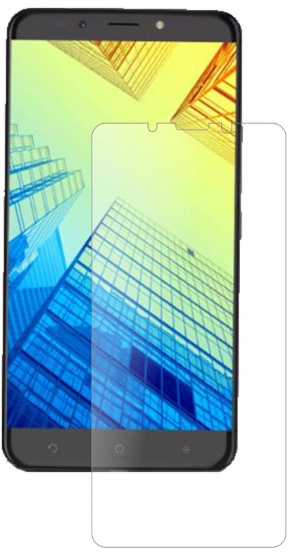 Alcatel  A7 XL mit aufgebrachter dipos Panzerfolie, die lästige Fingerabdrücke minimiert