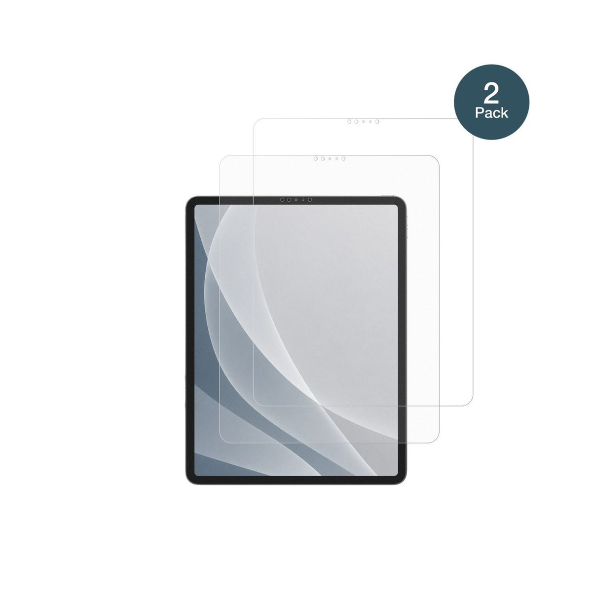 2x 9H Schutzfolie matt für Apple iPad Pro 12.9 Zoll (2022) Panzerfolie