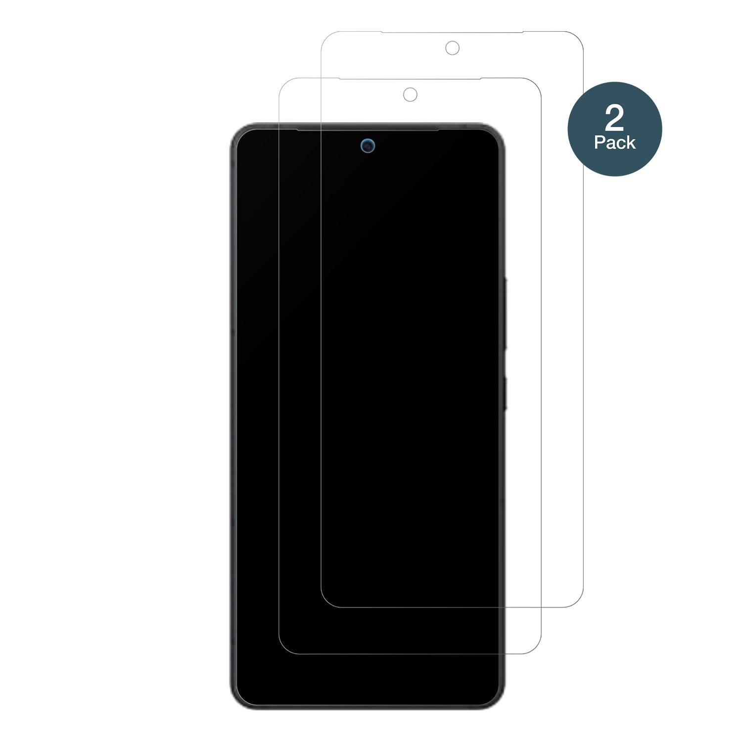 AsusZenfone 11 Ultra mit aufgebrachter dipos Panzerfolie, die lästige Fingerabdrücke minimiert