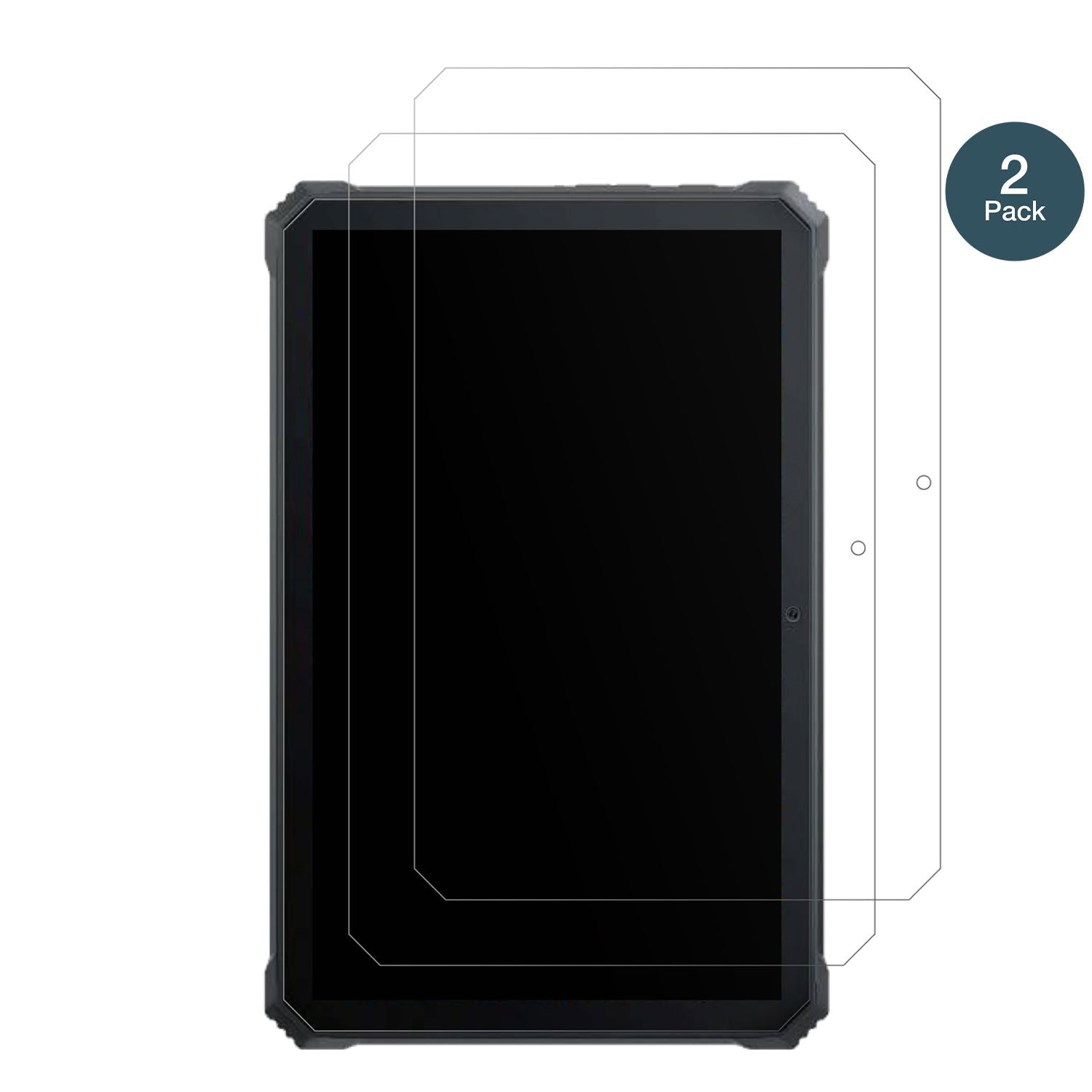 BlackviewActive 8 Pro Outdoor mit aufgebrachter dipos Panzerfolie, die lästige Fingerabdrücke minimiert
