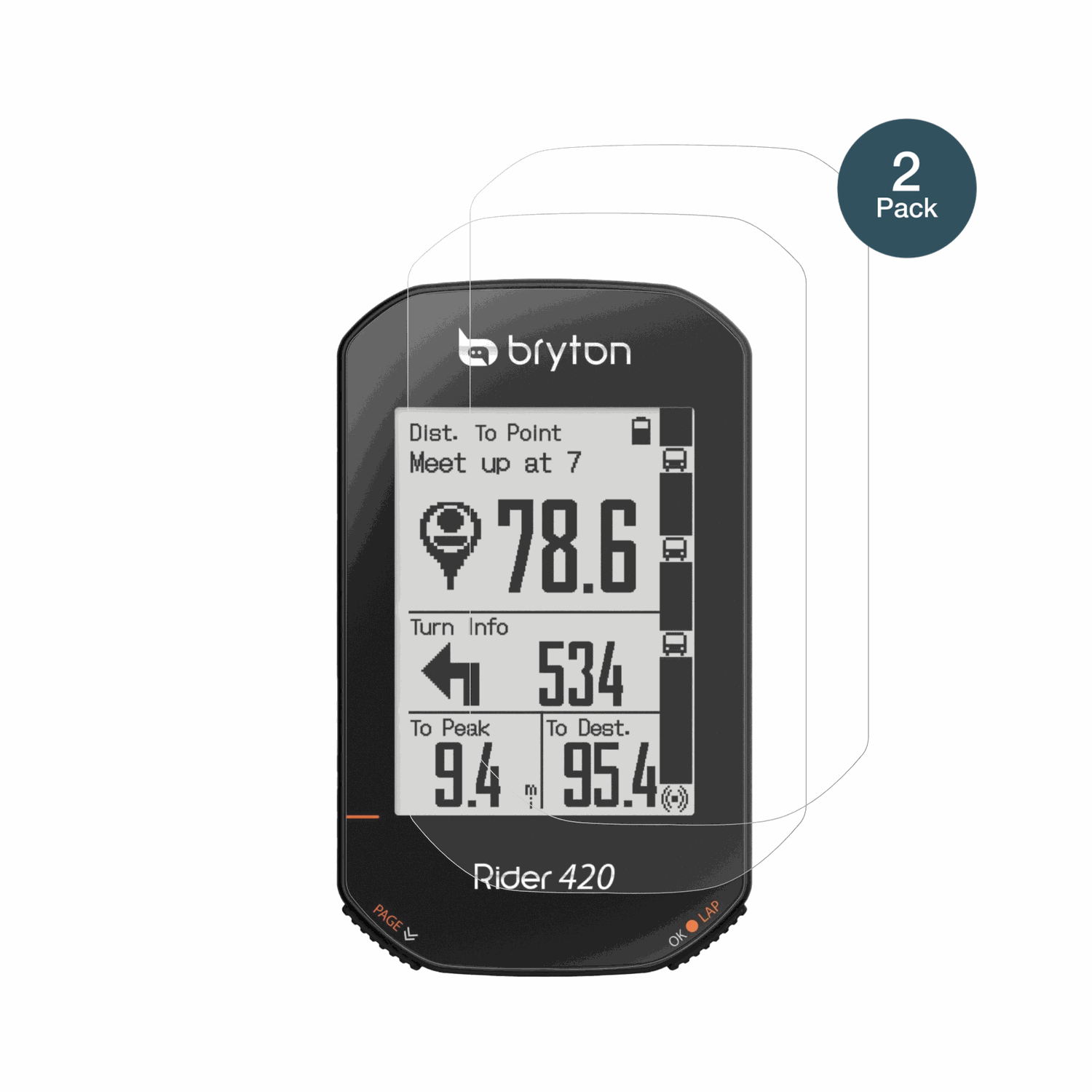 BrytonRider 420 mit aufgebrachter dipos Panzerfolie, die lästige Fingerabdrücke minimiert