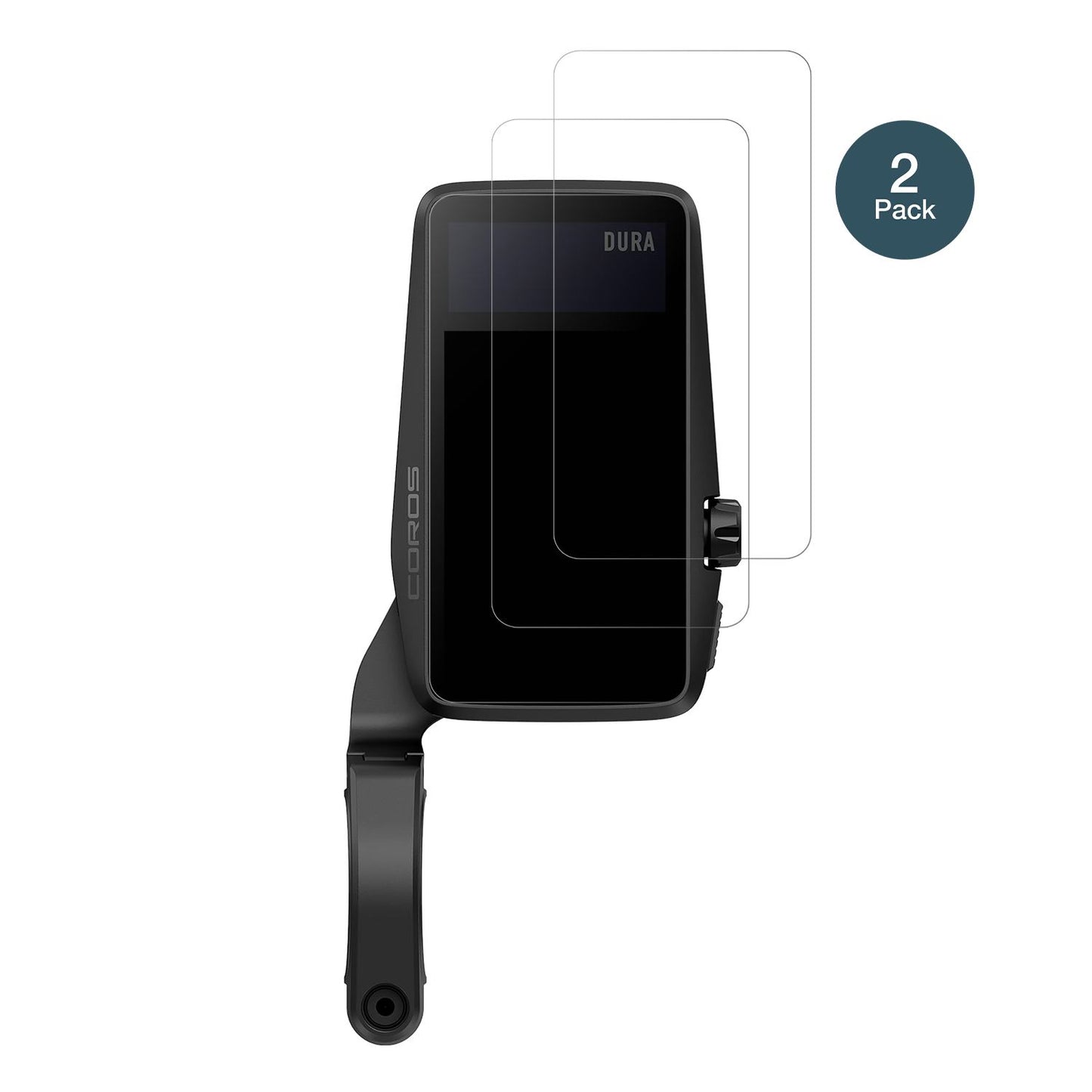 CorosDura Solar GPS mit aufgebrachter dipos Panzerfolie, die lästige Fingerabdrücke minimiert