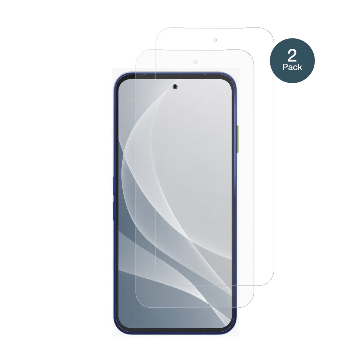 Fairphone6 Plus mit aufgebrachter dipos Panzerfolie, die lästige Fingerabdrücke minimiert