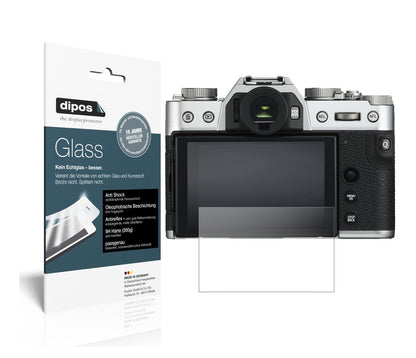 FujifilmX-T30 mit aufgebrachter dipos Panzerfolie, die lästige Fingerabdrücke minimiert