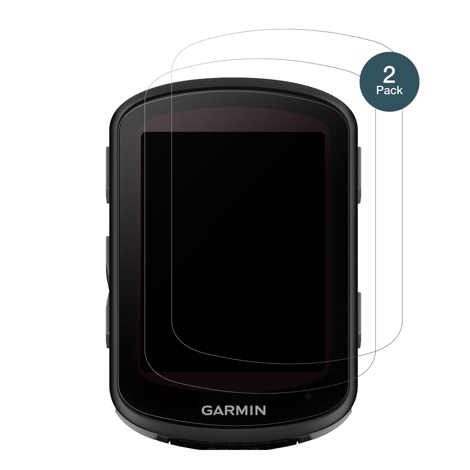 GarminEdge 840 mit aufgebrachter dipos Panzerfolie, die lästige Fingerabdrücke minimiert