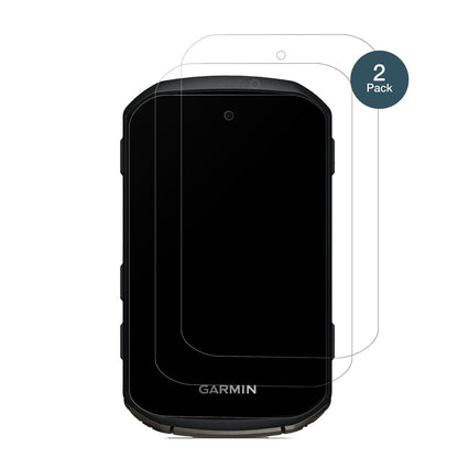 GarminEdge 850 mit aufgebrachter dipos Panzerfolie, die lästige Fingerabdrücke minimiert