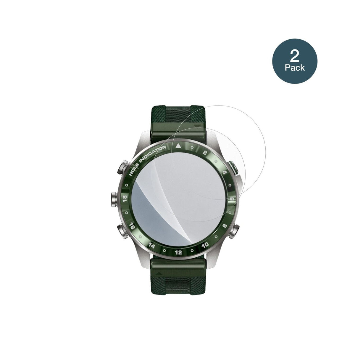 2x 9H Schutzfolie matt für Garmin MARQ Golfer Gen 3 Panzerfolie