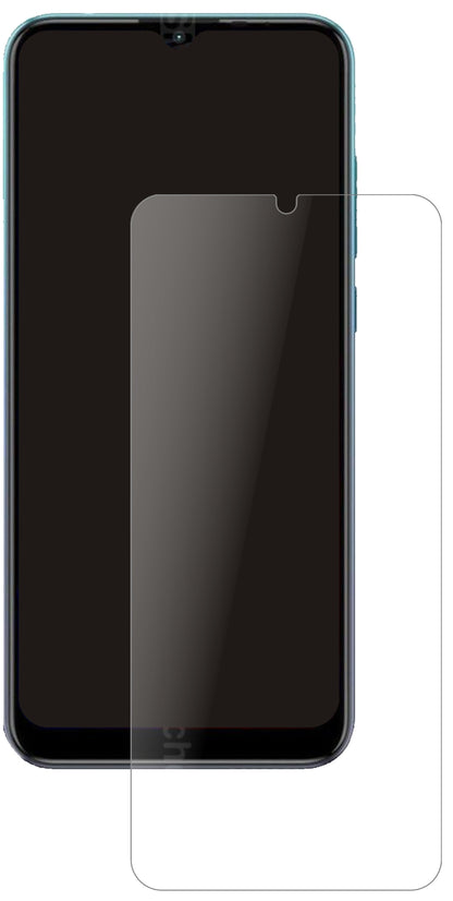 GioneeS12 Lite mit aufgebrachter dipos Panzerfolie, die lästige Fingerabdrücke minimiert