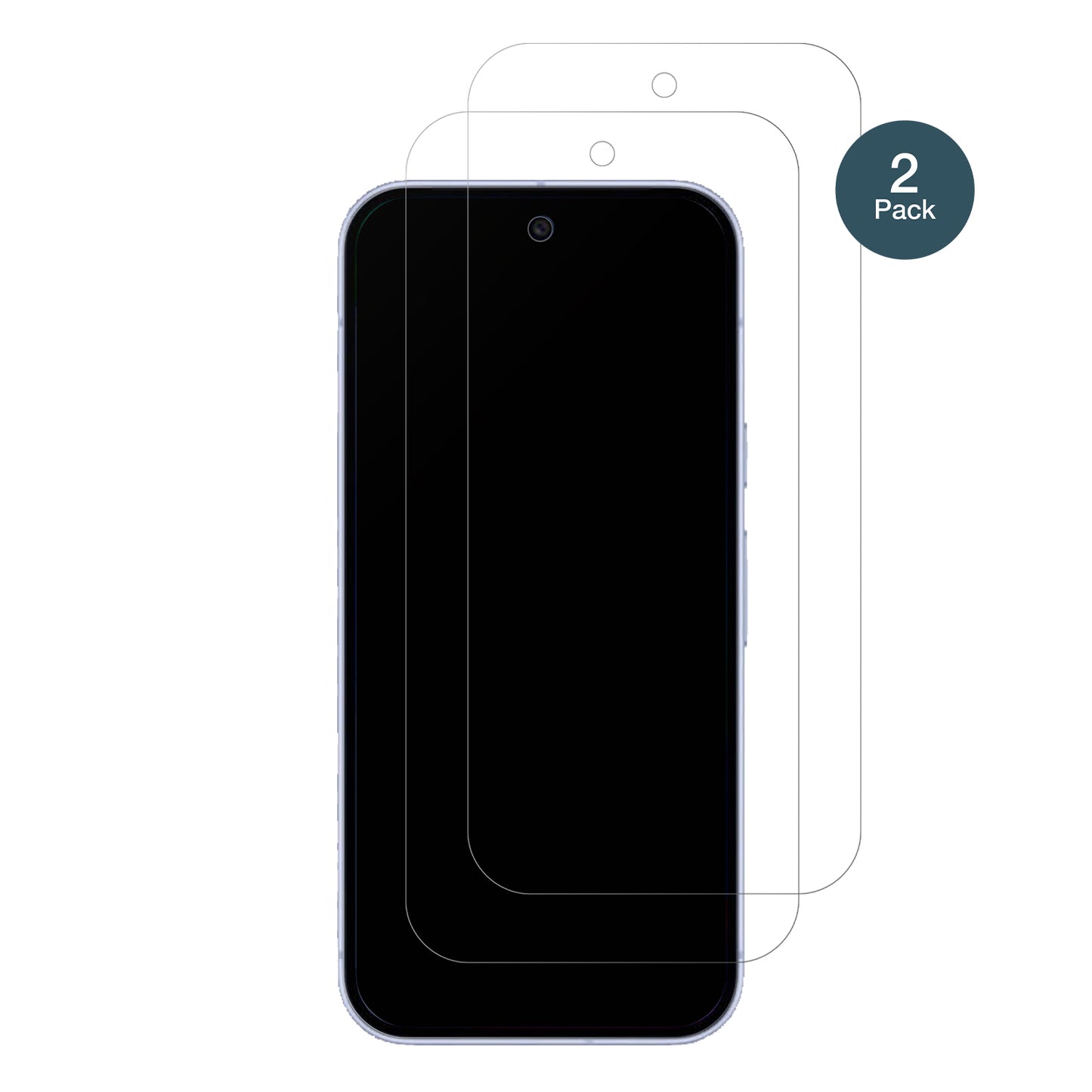 GooglePixel 10 mit aufgebrachter dipos Panzerfolie, die lästige Fingerabdrücke minimiert