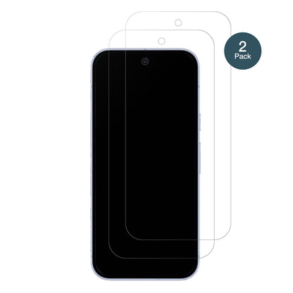 GooglePixel 10 mit aufgebrachter dipos Panzerfolie, die lästige Fingerabdrücke minimiert