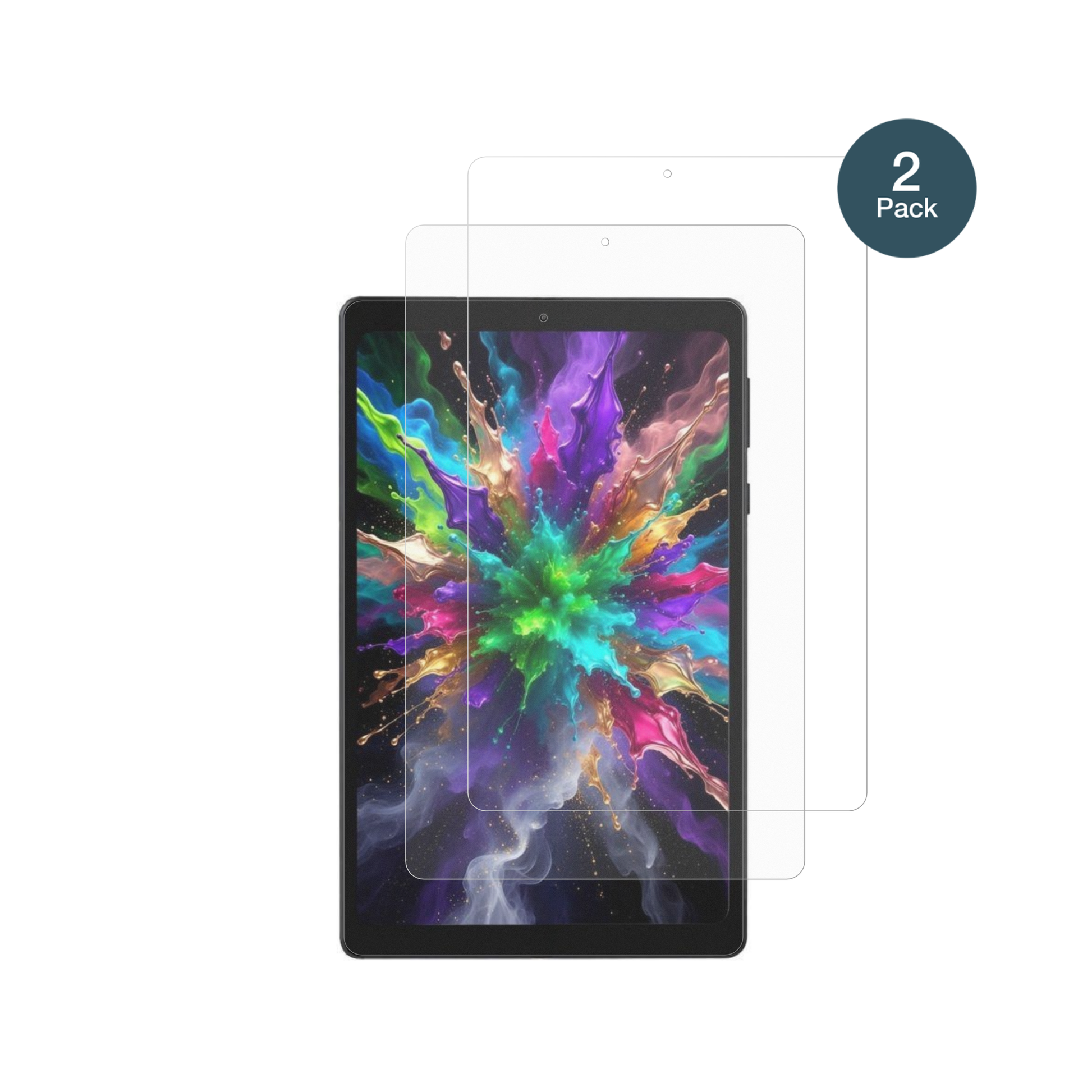 HeadwolfFPad 6 mit aufgebrachter dipos Panzerfolie, die lästige Fingerabdrücke minimiert