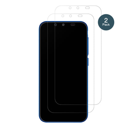 HisenseInfinity E8 mit aufgebrachter dipos Panzerfolie, die lästige Fingerabdrücke minimiert