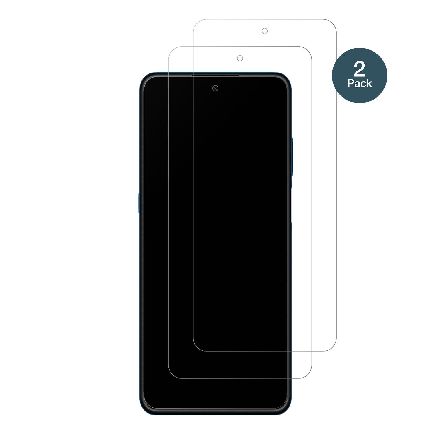 HisenseInfinity H60 Lite mit aufgebrachter dipos Panzerfolie, die lästige Fingerabdrücke minimiert